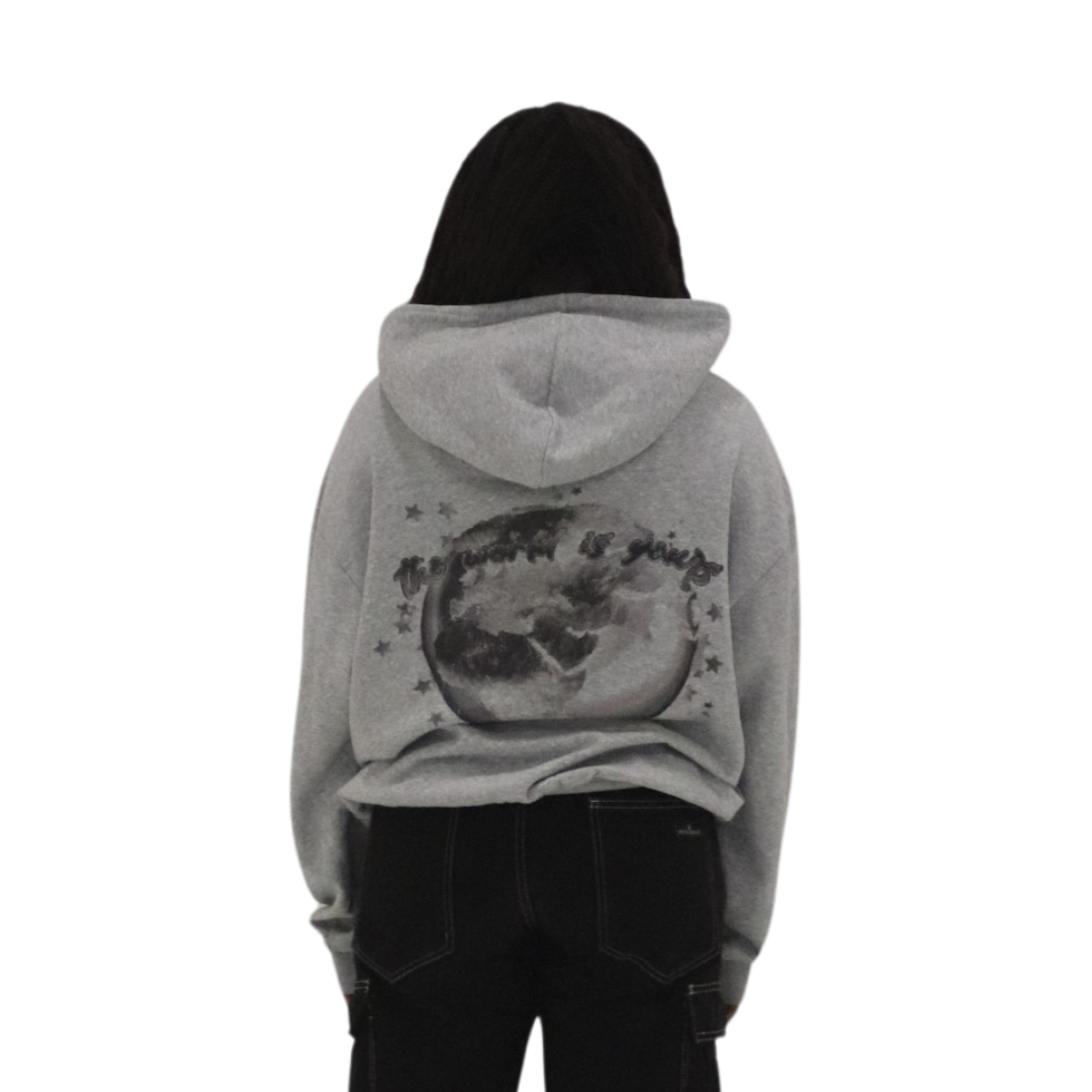 Venace "mm" zip-up hoodie