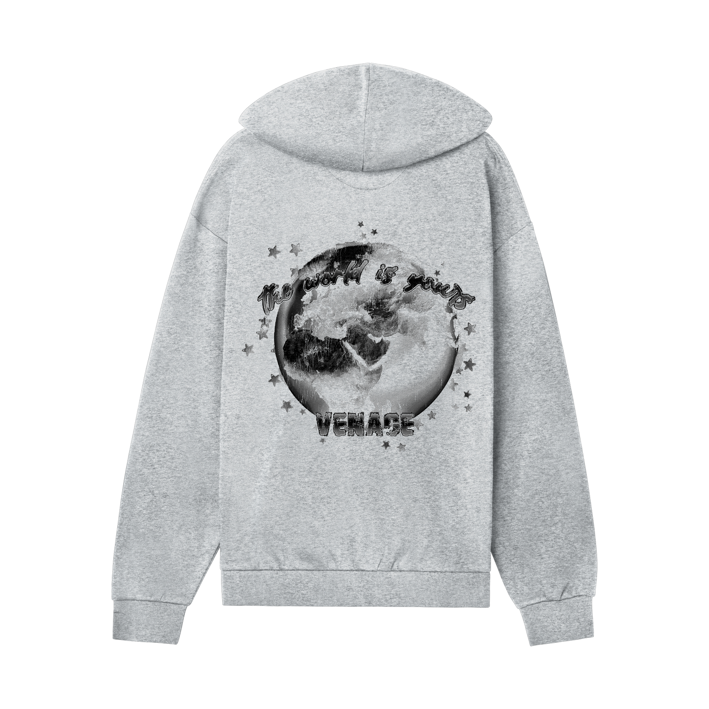 Venace "mm" zip-up hoodie