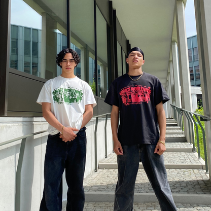 Venace "ftc" tee black & red