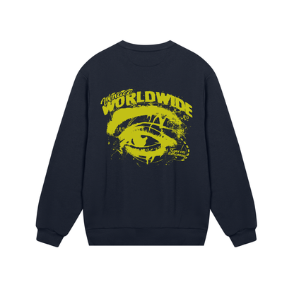 Venace "vision" sweater navy & yellow