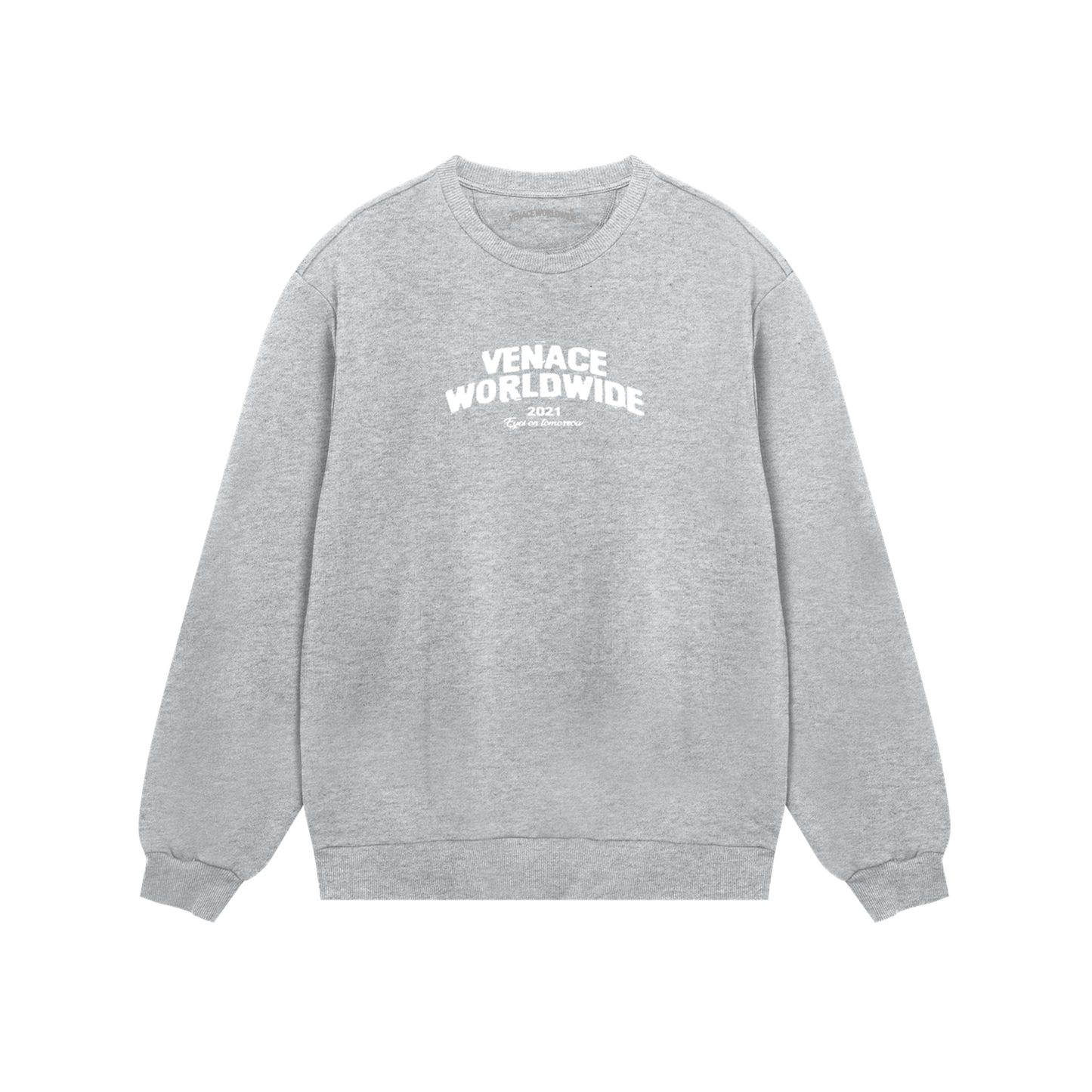 Venace "vision" sweater grey & white