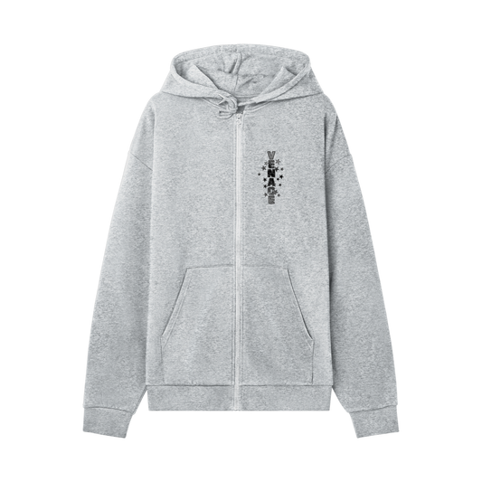 Venace "mm" zip-up hoodie